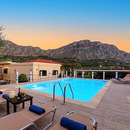 Cretan Kera Villa Heated Pool Exteriör bild