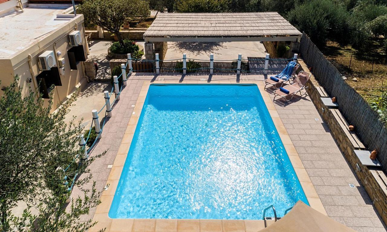 Cretan Kera Villa Heated Pool Exteriör bild