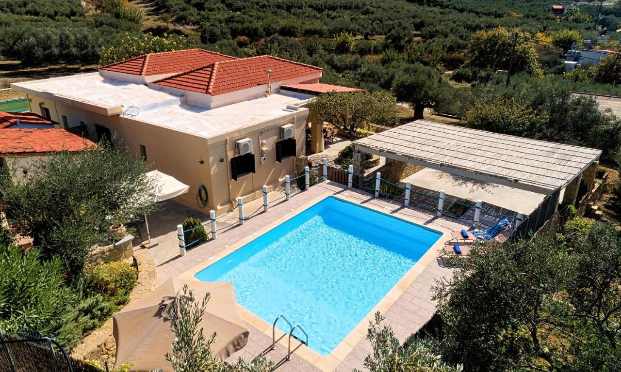 Cretan Kera Villa Heated Pool Exteriör bild