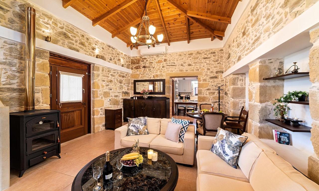 Cretan Kera Villa Heated Pool Exteriör bild