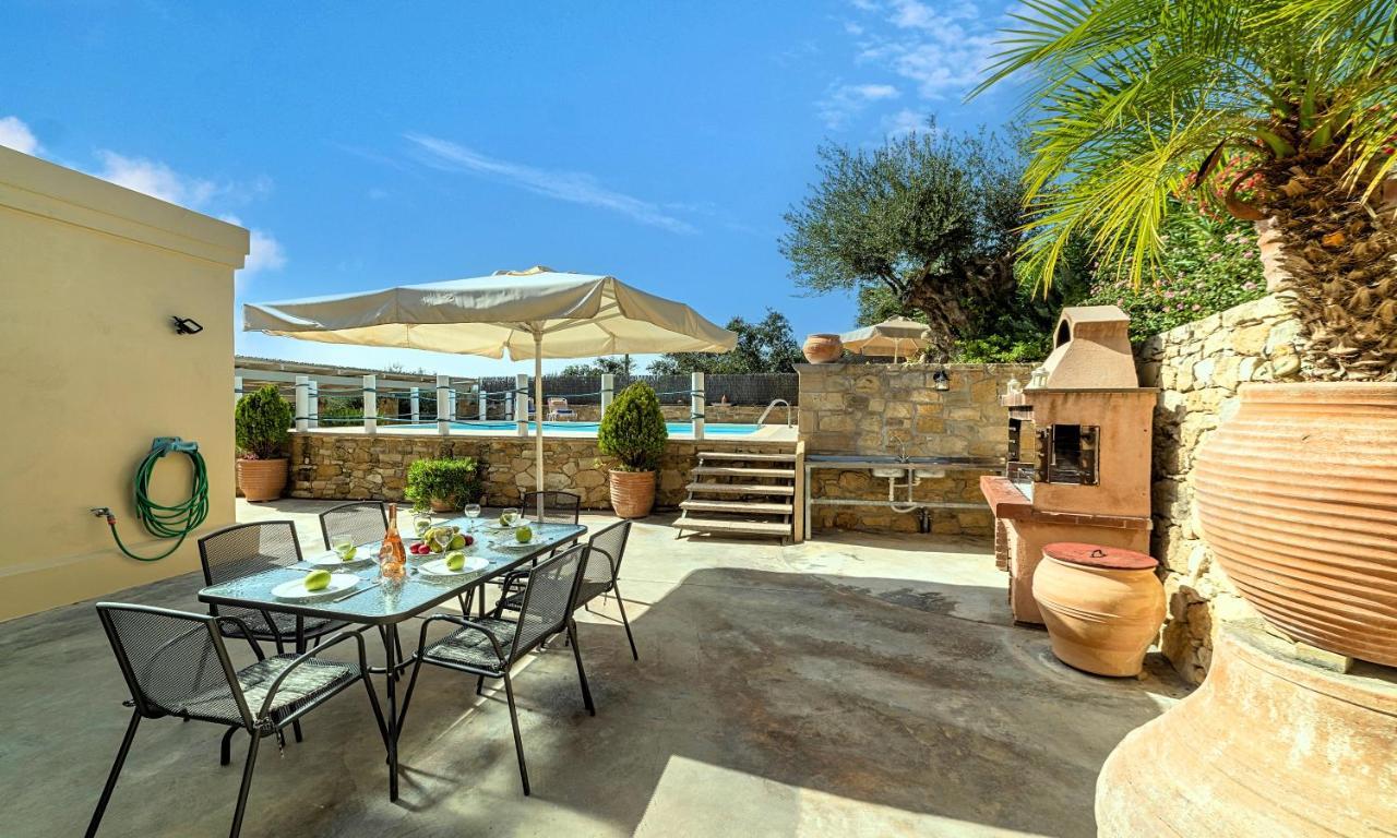 Cretan Kera Villa Heated Pool Exteriör bild