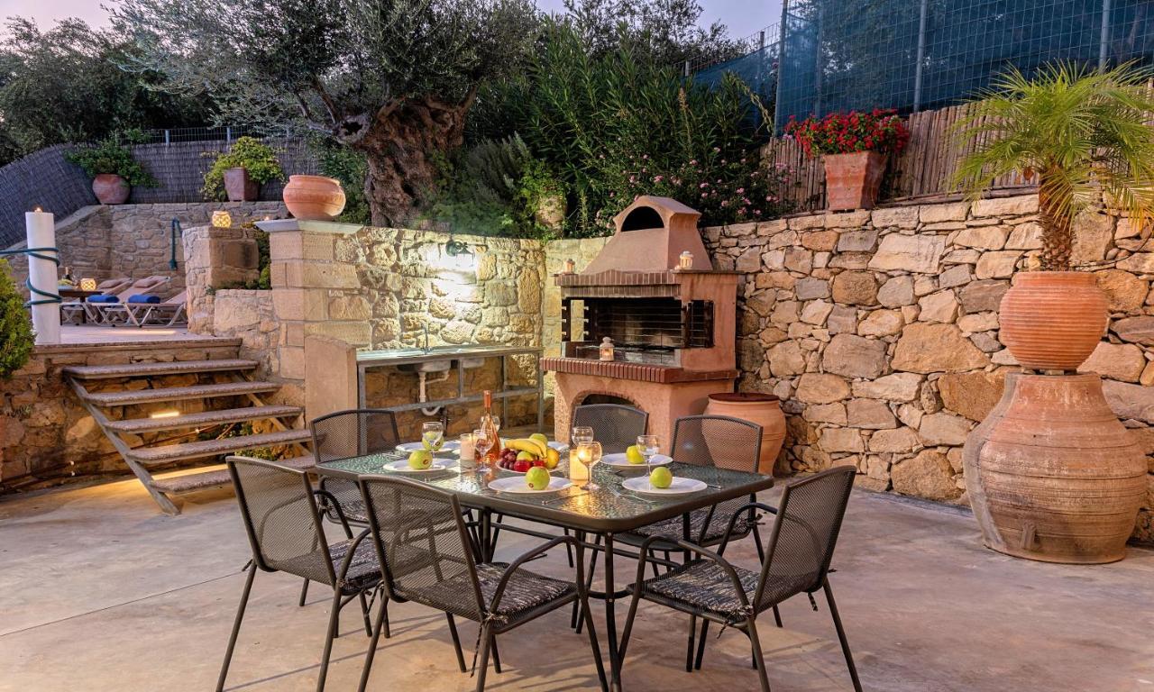Cretan Kera Villa Heated Pool Exteriör bild