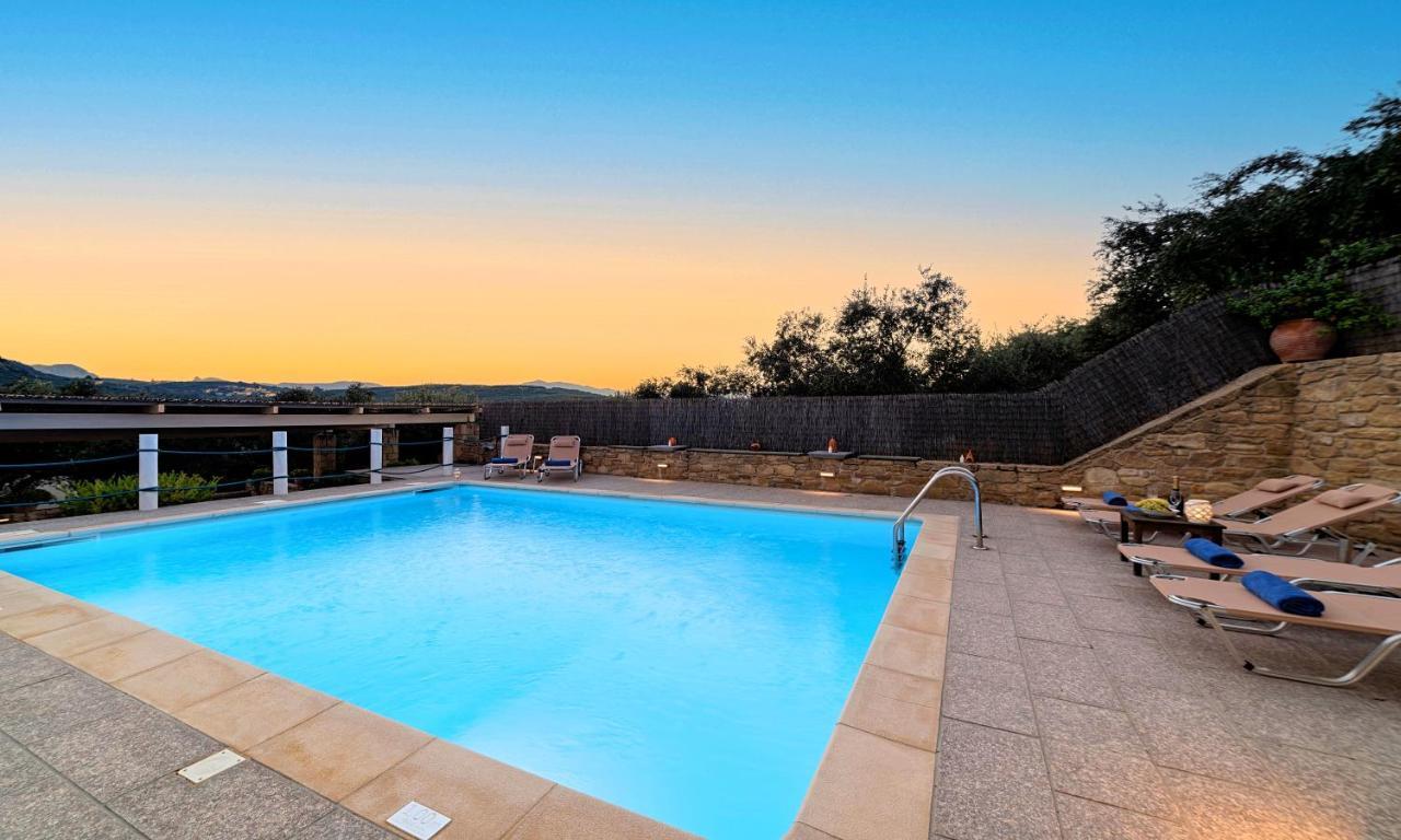 Cretan Kera Villa Heated Pool Exteriör bild