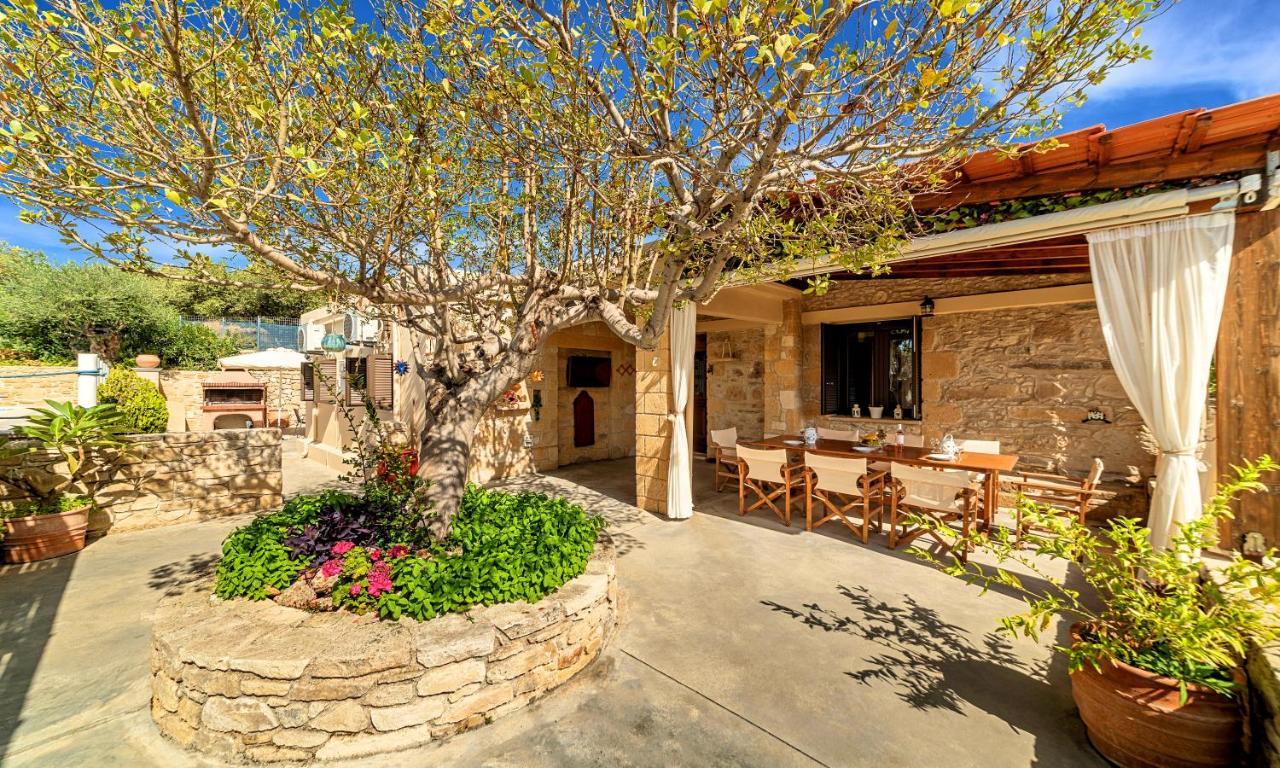 Cretan Kera Villa Heated Pool Exteriör bild
